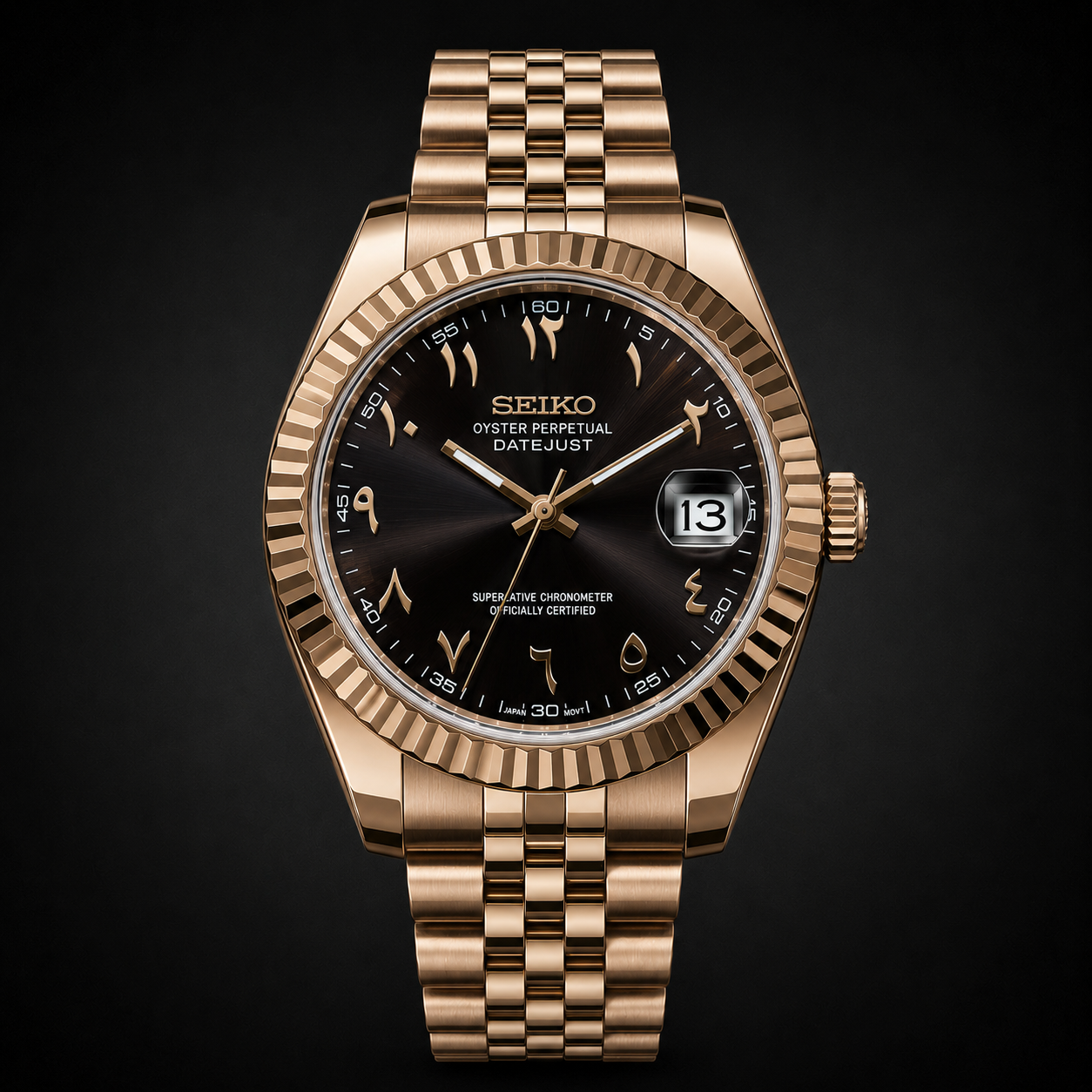 SeikJust Arabic Gold - Noir